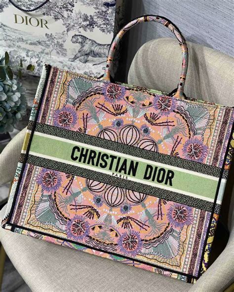 Shop Used Christian Dior Book Tote Bags 